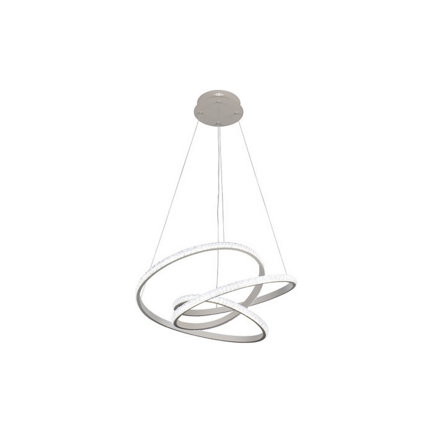 Lustre dimável em cabo LED/90W/230V 3000-6500K diâmetro 47 cm + controlo remoto