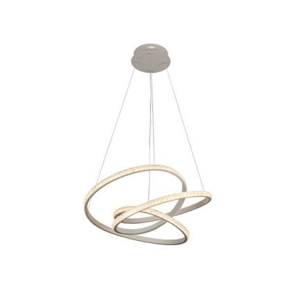 Lustre dimável em cabo LED/90W/230V 3000-6500K diâmetro 47 cm + controlo remoto