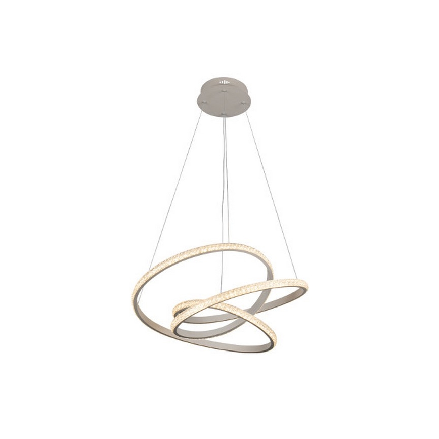 Lustre dimável em cabo LED/90W/230V 3000-6500K diâmetro 47 cm + controlo remoto