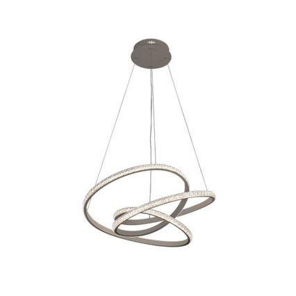 Lustre dimável em cabo LED/90W/230V 3000-6500K diâmetro 47 cm + controlo remoto