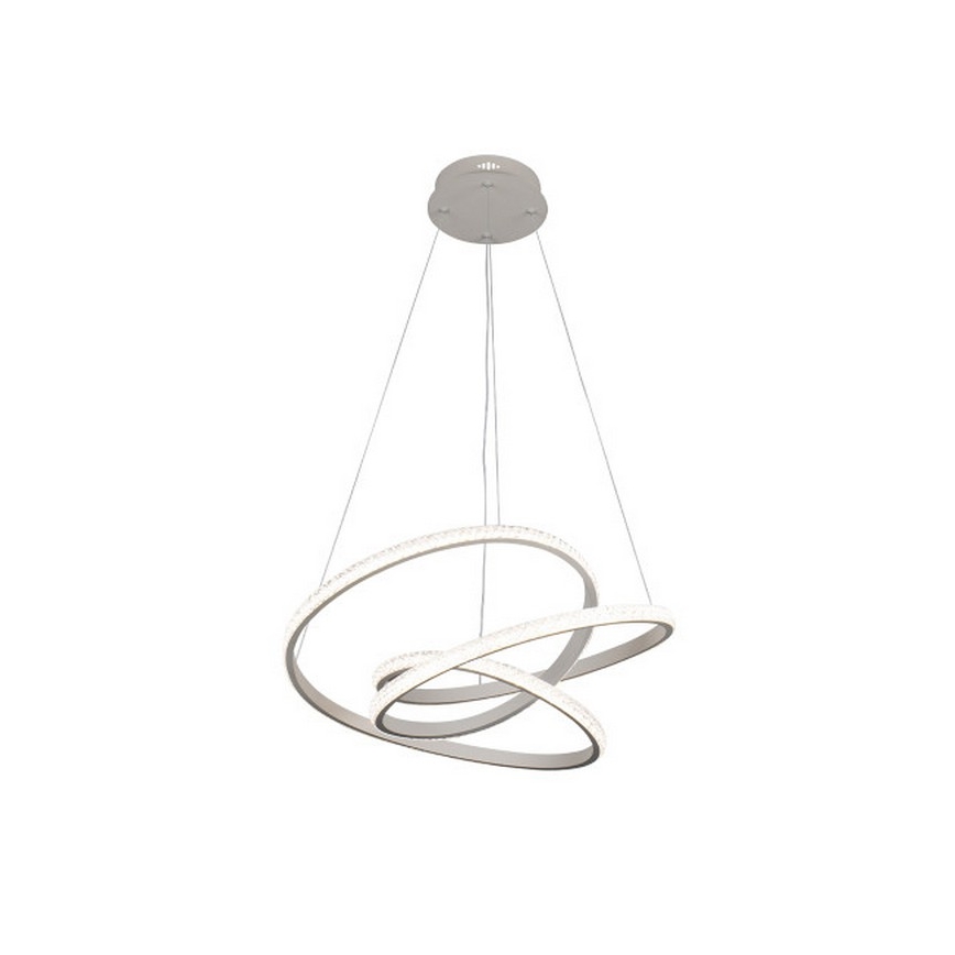 Lustre dimável em cabo LED/90W/230V 3000-6500K diâmetro 47 cm + controlo remoto