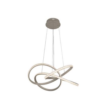 Lustre LED dimerizável suspenso em cabo LED/95W/230V 3000-6500K Ø57 cm + comando remoto