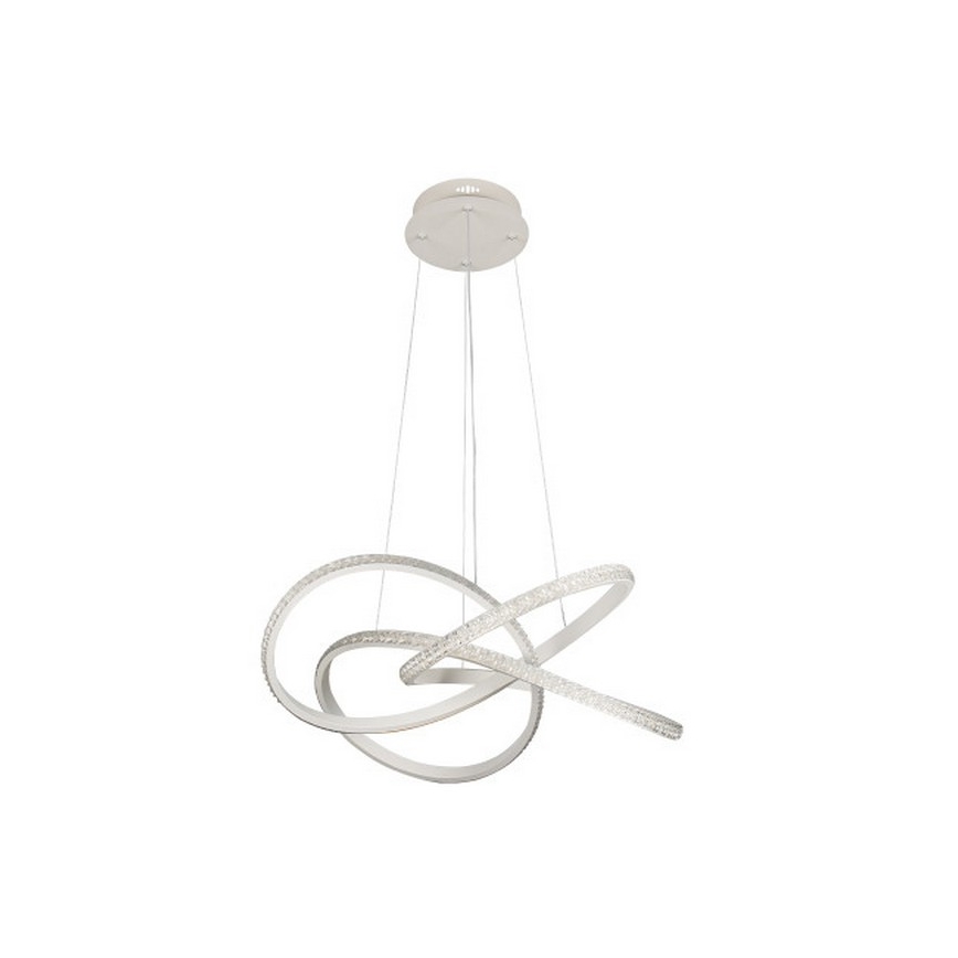 Lustre LED dimerizável suspenso em cabo LED/95W/230V 3000-6500K Ø57 cm + comando remoto