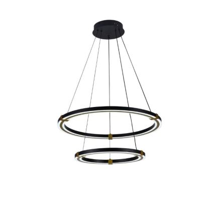 Lustre LED regulável em cabo LED/130W/230V 3000-6500K diâmetro 60 cm + controlo remoto