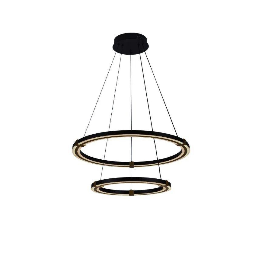 Lustre LED regulável em cabo LED/130W/230V 3000-6500K diâmetro 60 cm + controlo remoto