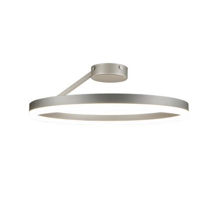 Lustre de teto LED dimmerável LED/40W/230V 3000-6500K cromo fosco + controlo remoto