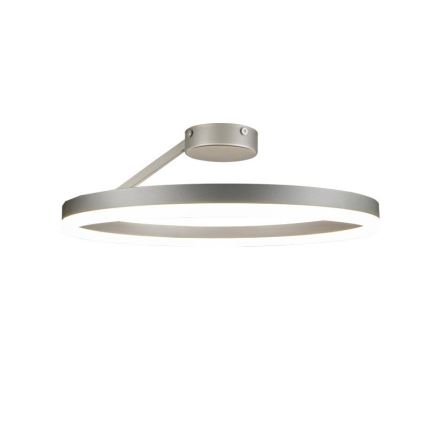 Lustre de teto LED dimmerável LED/40W/230V 3000-6500K cromo fosco + controlo remoto