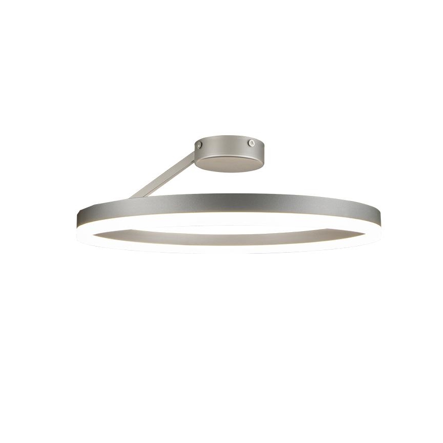 Lustre de teto LED dimmerável LED/40W/230V 3000-6500K cromo fosco + controlo remoto