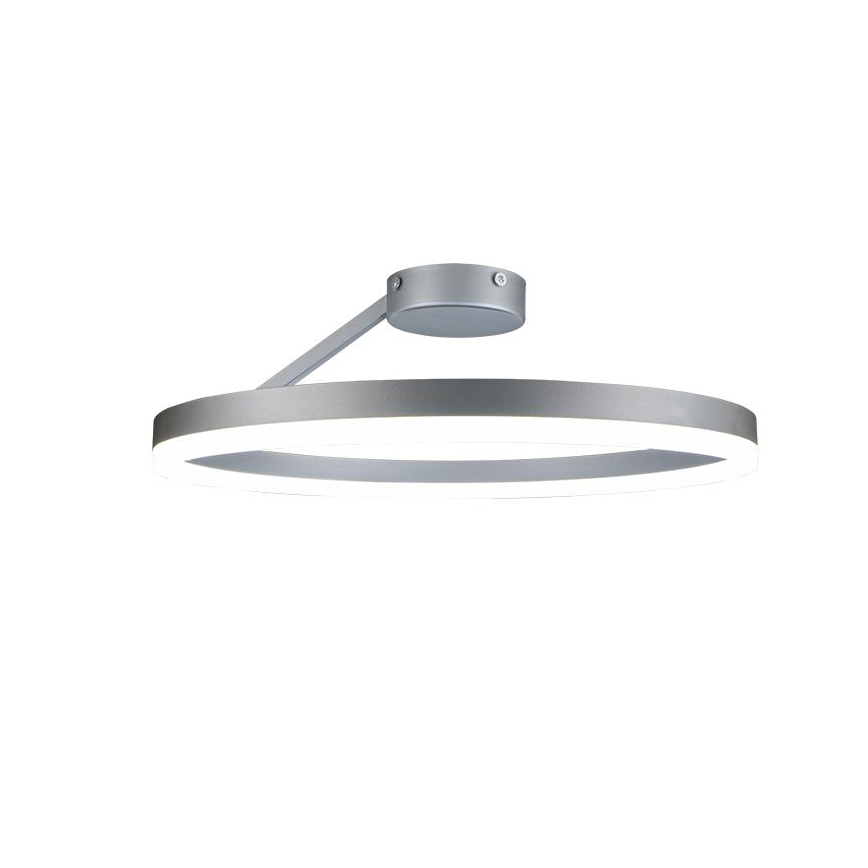 Lustre de teto LED dimmerável LED/40W/230V 3000-6500K cromo fosco + controlo remoto