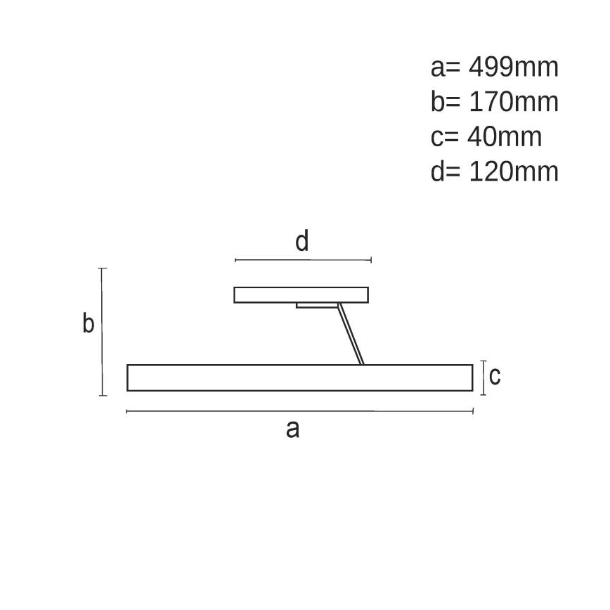 Lustre de teto LED dimmerável LED/40W/230V 3000-6500K cromo fosco + controlo remoto
