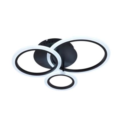 Lustre de teto LED dimmerizável LED/40W/230V 3000-6500K preto + controlo remoto