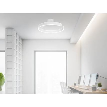 Lustre de teto LED dimmerizável LED/72W/230V 3000-6500K branco + controlo remoto