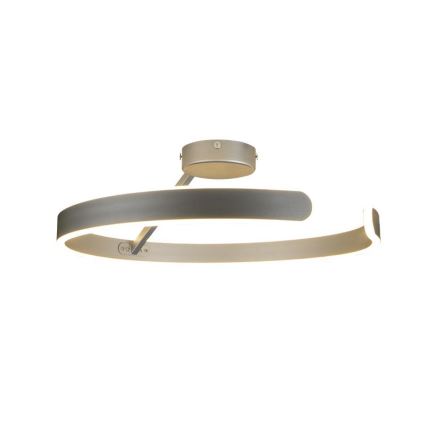 Lustre de teto LED dimmerizável LED/72W/230V 3000-6500K cromo fosco + controlo remoto