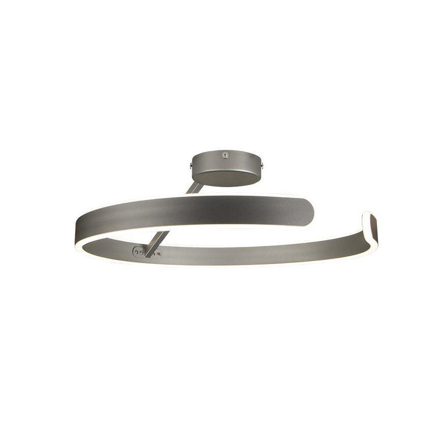 Lustre de teto LED dimmerizável LED/72W/230V 3000-6500K cromo fosco + controlo remoto