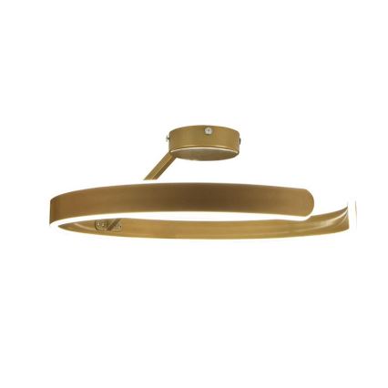 Lustre de teto LED dimmerizável LED/72W/230V 3000-6500K dourado + controlo remoto