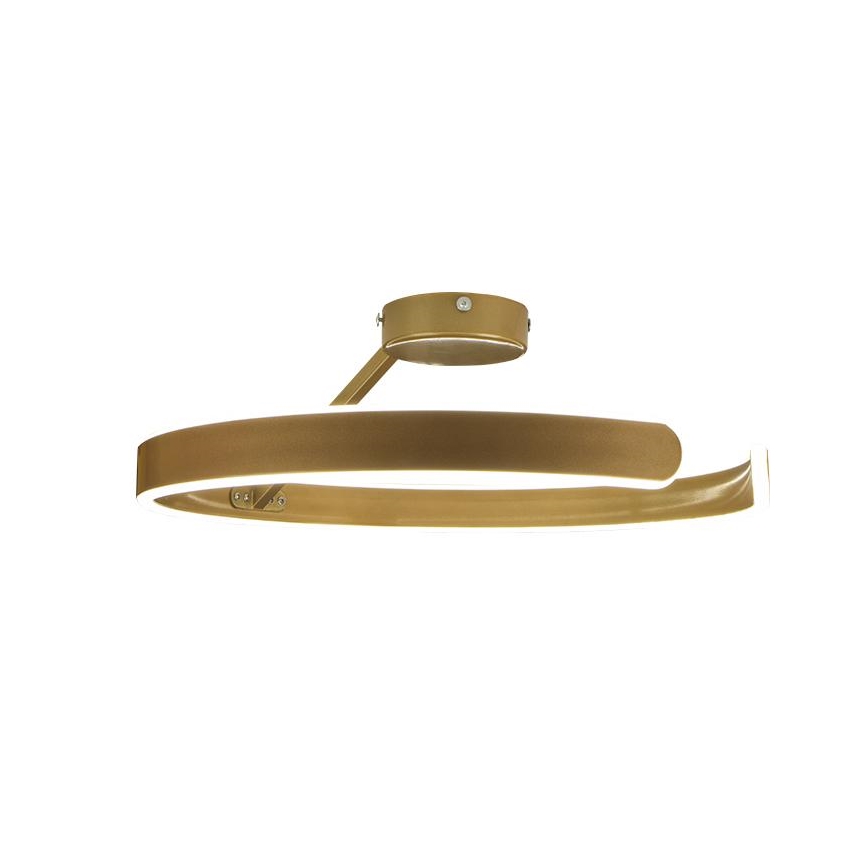 Lustre de teto LED dimmerizável LED/72W/230V 3000-6500K dourado + controlo remoto