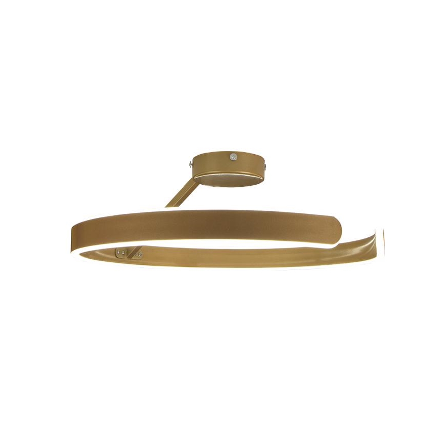 Lustre de teto LED dimmerizável LED/72W/230V 3000-6500K dourado + controlo remoto