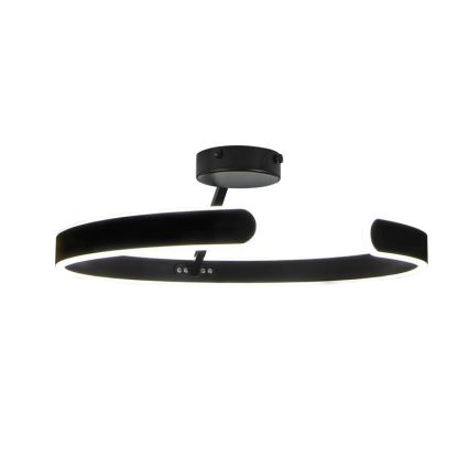 Lustre de teto LED dimmerizável LED/72W/230V 3000-6500K preto + comando à distância