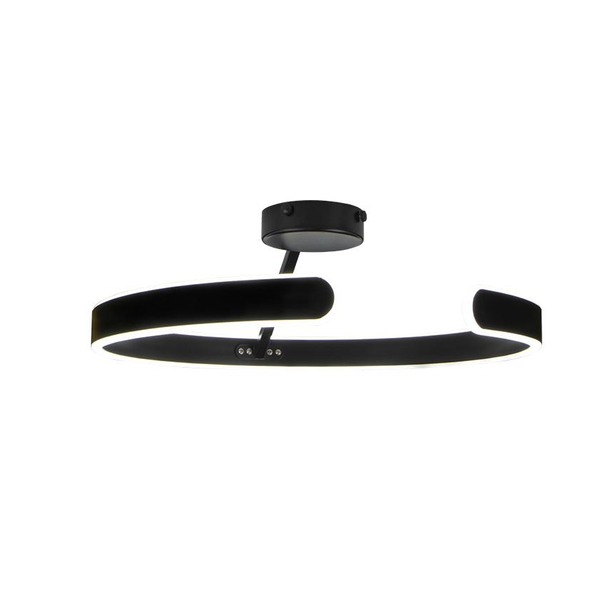 Lustre de teto LED dimmerizável LED/72W/230V 3000-6500K preto + comando à distância