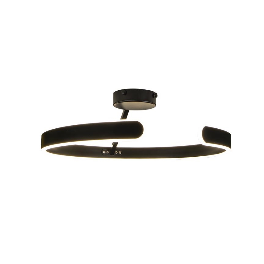 Lustre de teto LED dimmerizável LED/72W/230V 3000-6500K preto + comando à distância