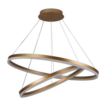 Lustre LED regulável em cabo LED/100W/230V 3000-6500K diâmetro 80 cm + comando à distância