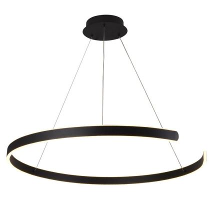 Lustre LED regulável em cabo LED/100W/230V 3000-6500K diâmetro 80 cm + comando à distância