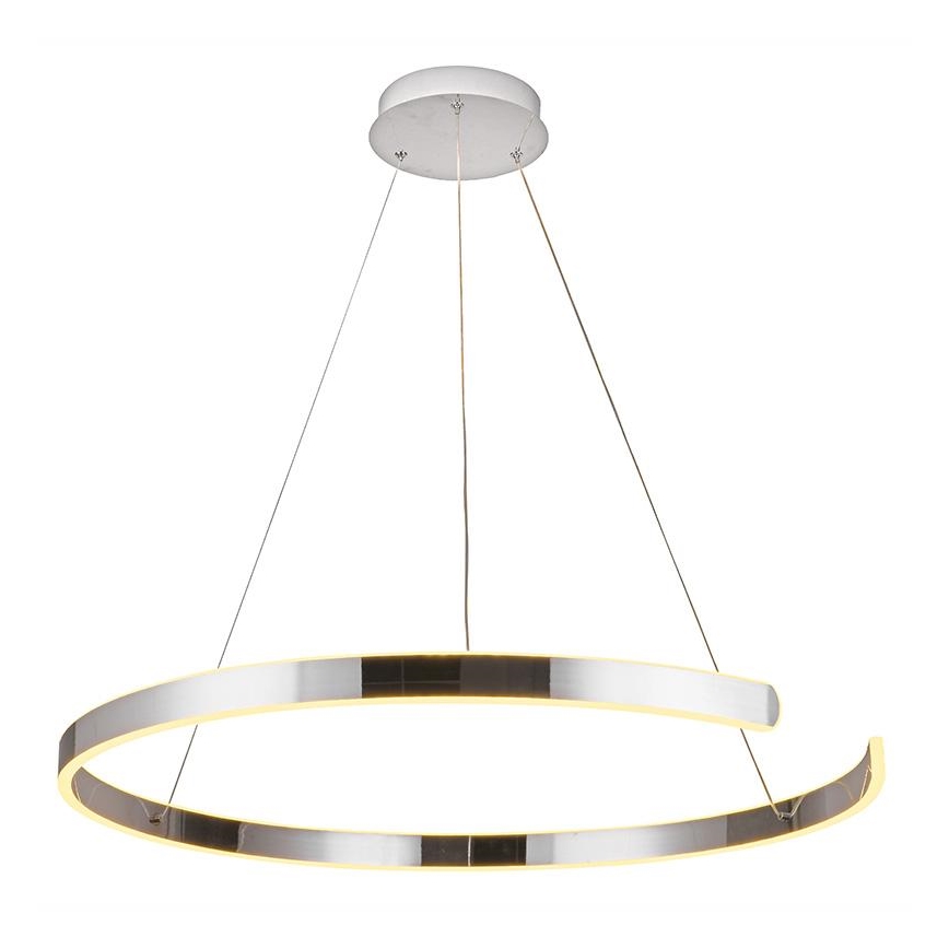 Lustre LED regulável em cabo LED/100W/230V 3000-6500K diâmetro 80 cm + comando à distância