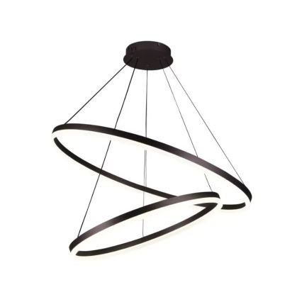 Lustre LED regulável em cabo LED/100W/230V 3000-6500K diâmetro 80 cm + comando à distância