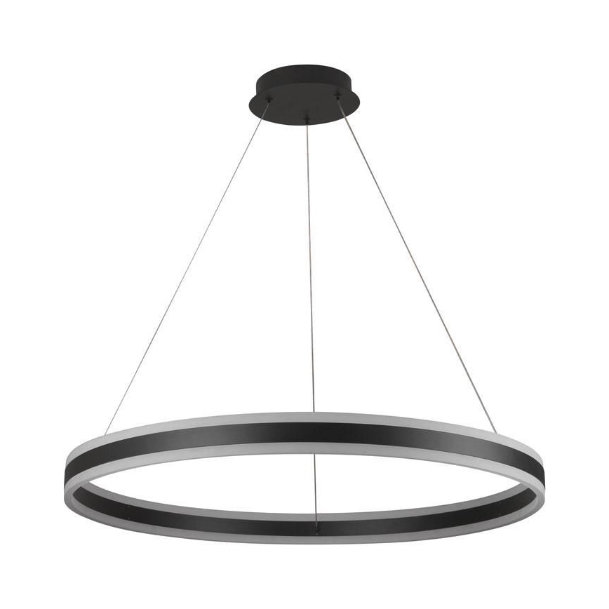 Lustre LED regulável em cabo LED/110W/230V 3000-6500K diâmetro 80 cm + comando à distância