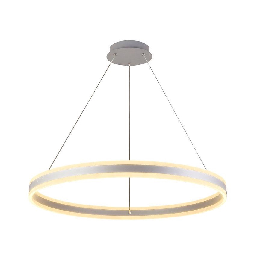 Lustre LED regulável em cabo LED/110W/230V 3000-6500K diâmetro 80 cm + comando à distância