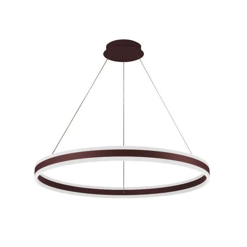 Lustre LED regulável em cabo LED/110W/230V 3000-6500K diâmetro 80 cm + comando à distância