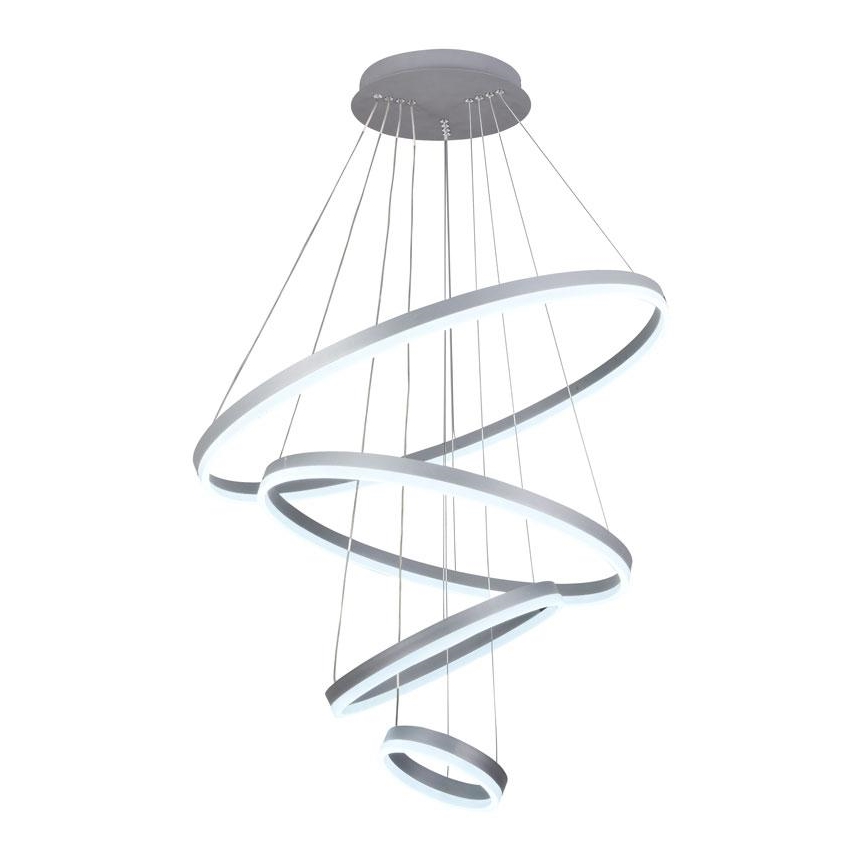 Lustre LED regulável em cabo LED/165W/230V 3000-6500K diâmetro 80 cm + comando à distância