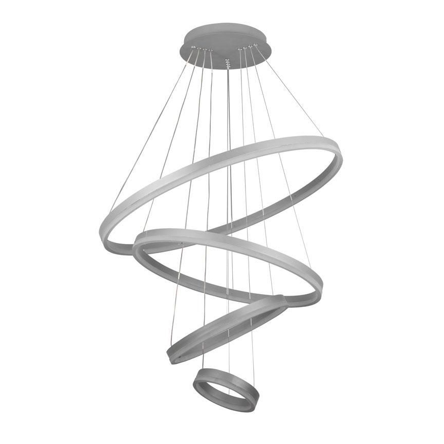 Lustre LED regulável em cabo LED/165W/230V 3000-6500K diâmetro 80 cm + comando à distância