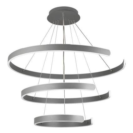 Lustre LED regulável em cabo LED/220W/230V 3000-6500K diâmetro 80 cm + comando à distância