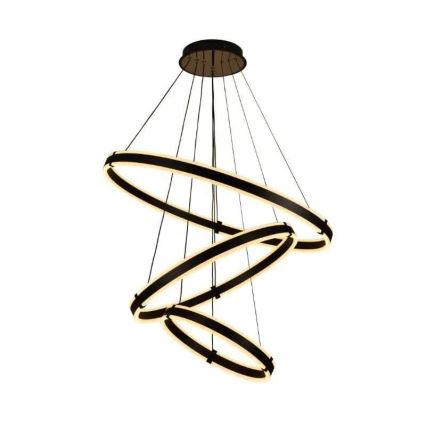 Lustre LED regulável em cabo LED/250W/230V 3000-6500K diâmetro 80 cm + comando à distância