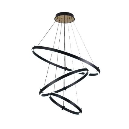 Lustre LED regulável em cabo LED/250W/230V 3000-6500K diâmetro 80 cm + comando à distância