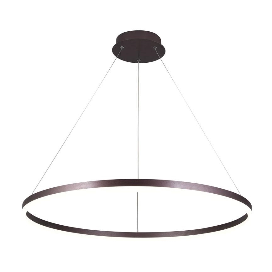 Lustre LED regulável em cabo LED/55W/230V 3000-6500K diâmetro 80 cm + comando à distância