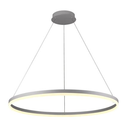 Lustre LED regulável em cabo LED/55W/230V 3000-6500K diâmetro 80 cm + comando à distância