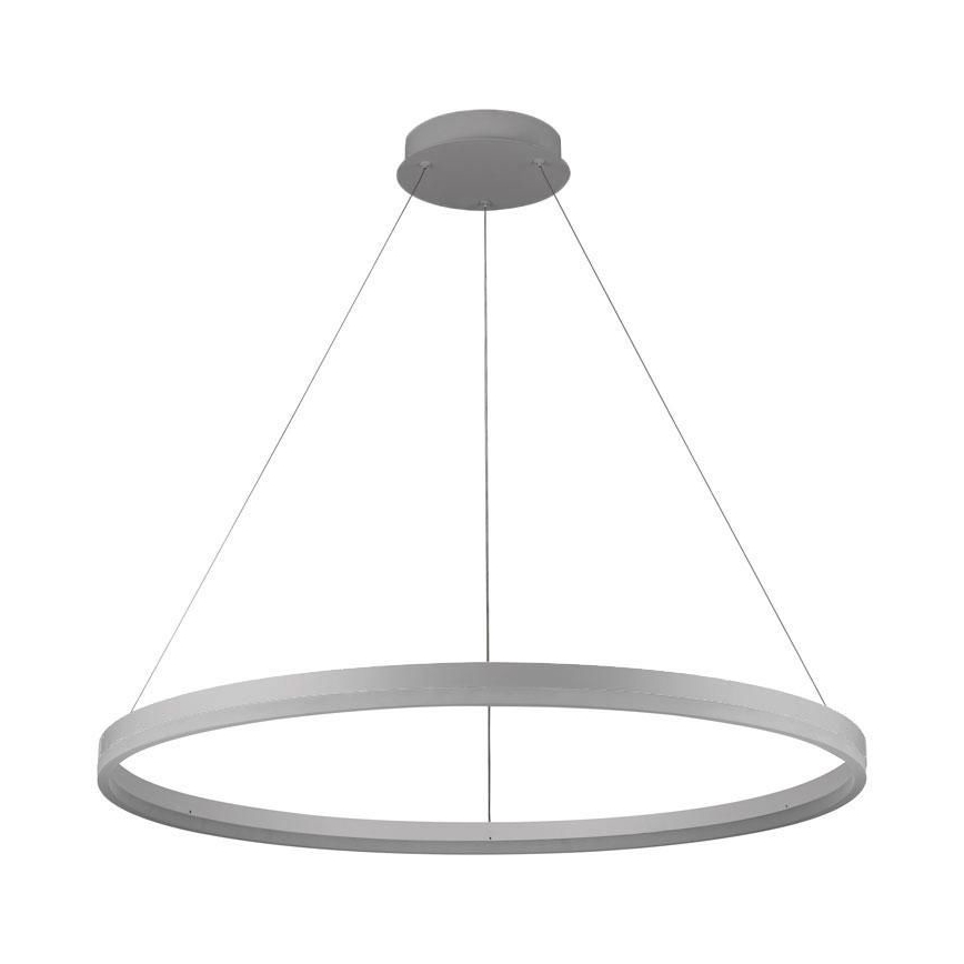 Lustre LED regulável em cabo LED/55W/230V 3000-6500K diâmetro 80 cm + comando à distância