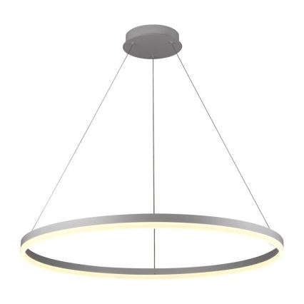 Lustre LED regulável em cabo LED/55W/230V 3000-6500K diâmetro 80 cm + comando à distância