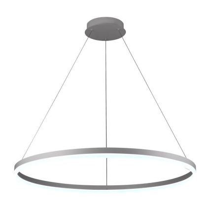 Lustre LED regulável em cabo LED/55W/230V 3000-6500K diâmetro 80 cm + comando à distância