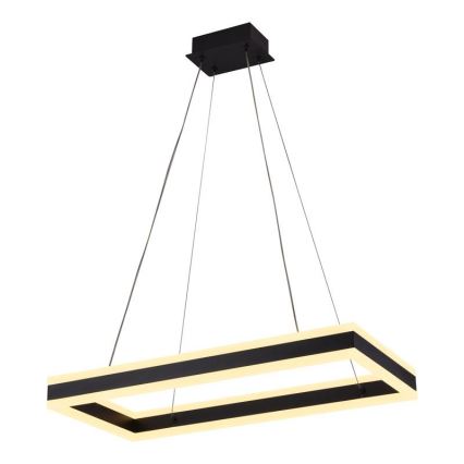 Lustre LED regulável em cabo LED/80W/230V 3000-6500K + comando à distância