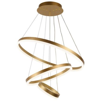 Lustre LED regulável em cabo LED/85W/230V 3000-6500K diâmetro 60 cm + controlo remoto