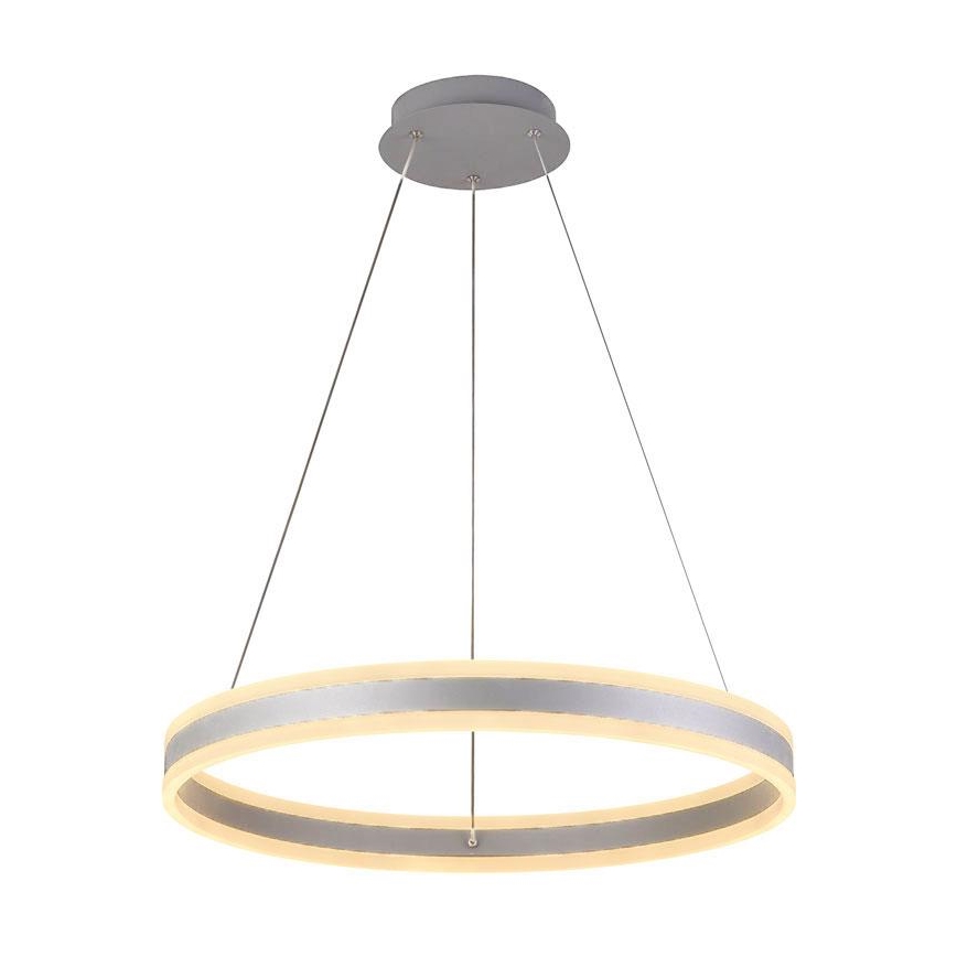 Lustre LED regulável em cabo LED/85W/230V 3000-6500K diâmetro 60 cm + controlo remoto