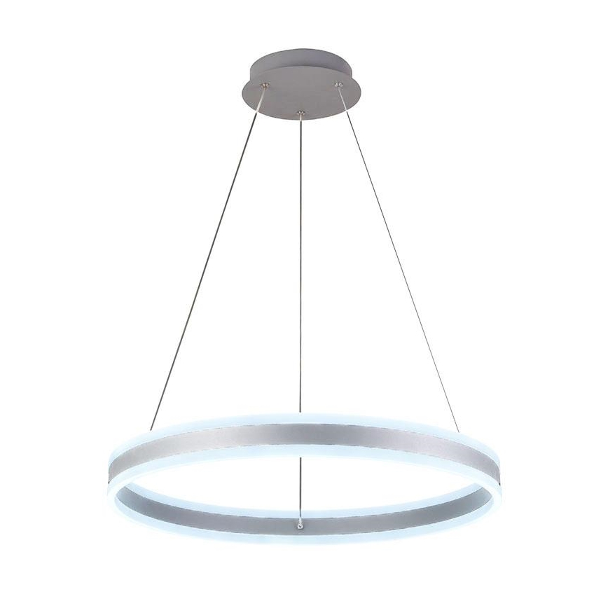 Lustre LED regulável em cabo LED/85W/230V 3000-6500K diâmetro 60 cm + controlo remoto