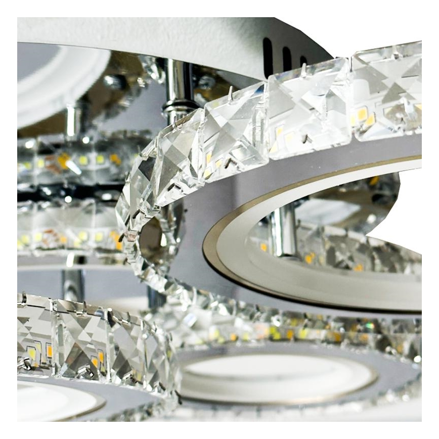 Lustre de teto LED dimmerizável LED/120W/230V 3000-6500K + controlo remoto