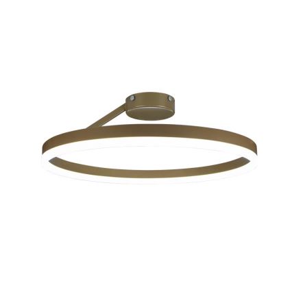 Lustre de teto LED dimmerizável LED/40W/230V 3000-6500K dourado + controlo remoto