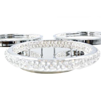Lustre de teto LED dimmerizável LED/60W/230V 3000-6500K com controlo remoto