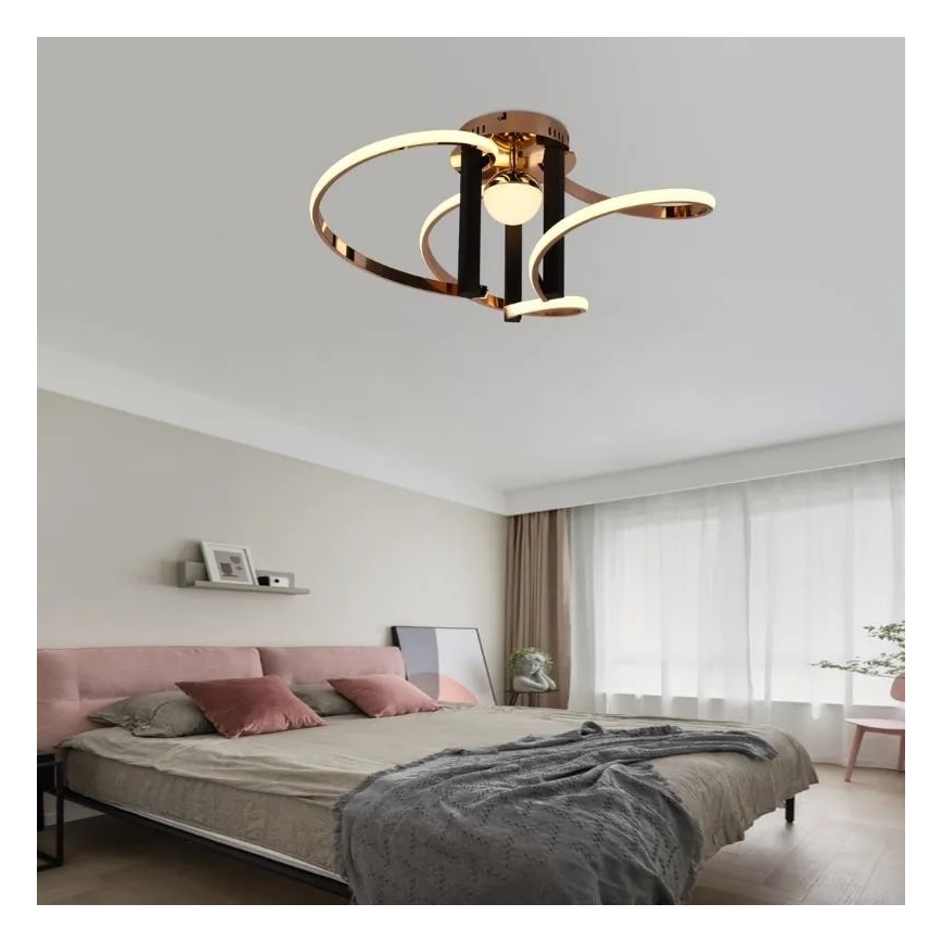 Lustre de teto LED dimmerizável LED/70W/230V 3000-6500K + controlo remoto