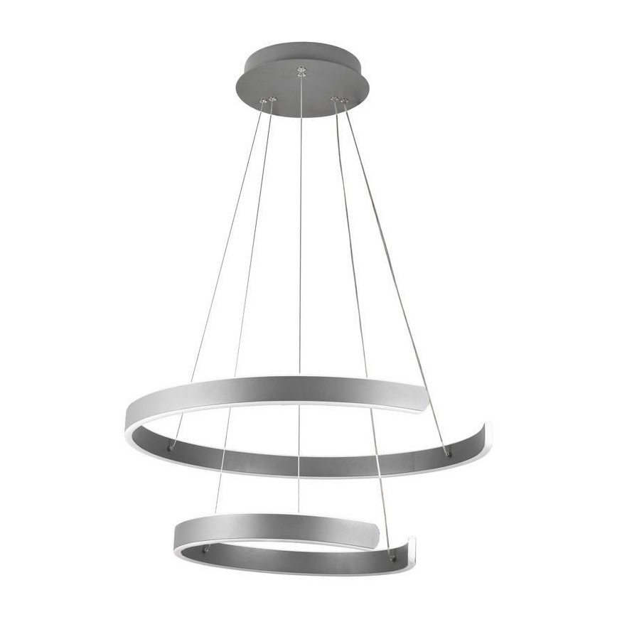 Lustre LED regulável em cabo LED/120W/230V 3000-6500K diâmetro 60 cm + comando à distância